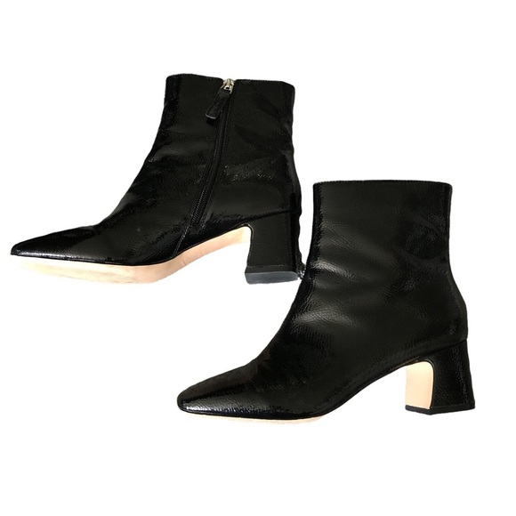 Urban Outfitters Black Block Heel Boots - Picture 9 of 16